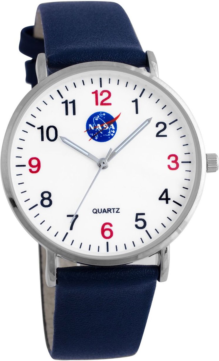 NASA Armbanduhr mit Lederarmband - 2-MV1422-3