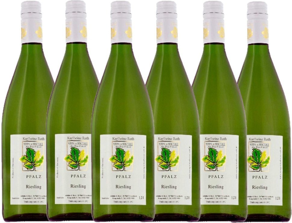 Weingut Karlheinz Roth & Sohn GbR Riesling QbA 2025 - 6er Karton