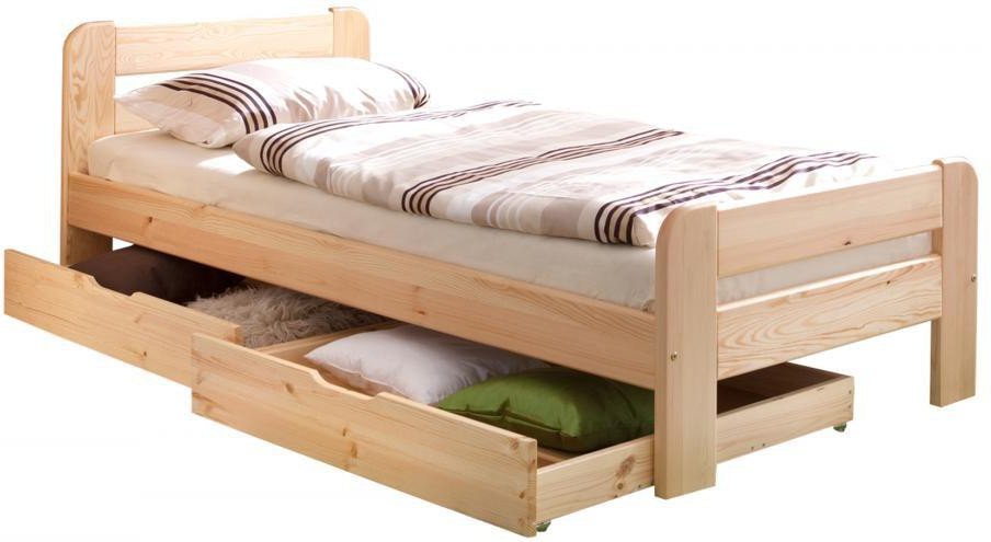 Einzelbett "Bert" 100x200 Natur