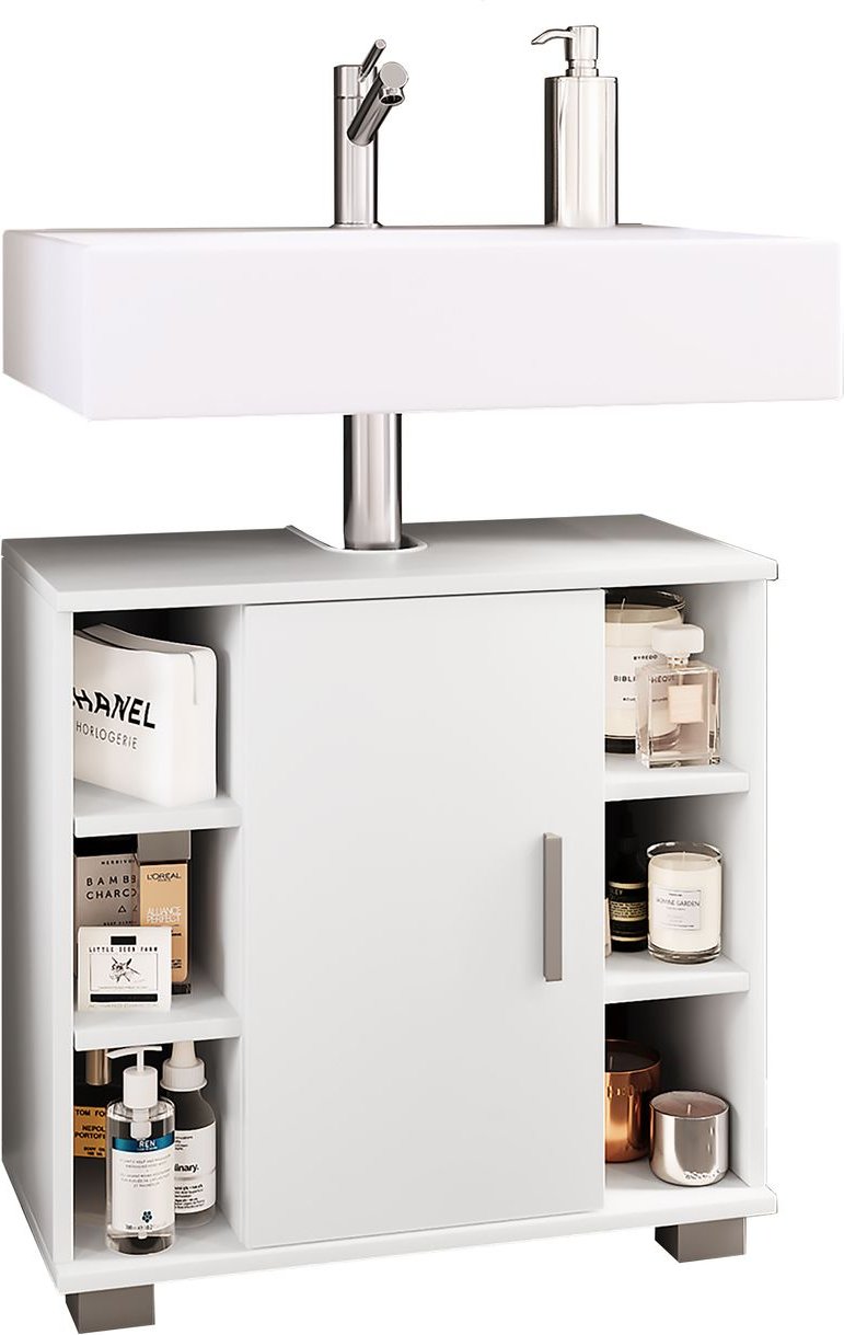 Waschbeckenunterschrank Zalo M Weiß