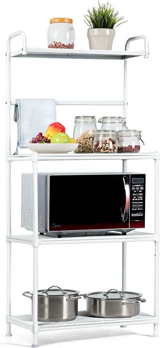 COSTWAY Küchenregal 4-stufig