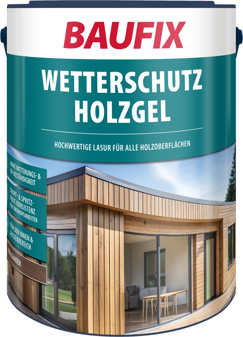 Wetterschutz-Holzgel - Palisander