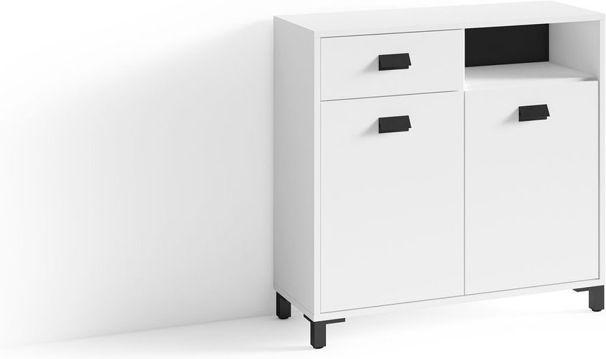 byLIVING Bad-Kommode WELLNESS, Breite 81 cm, schwarz