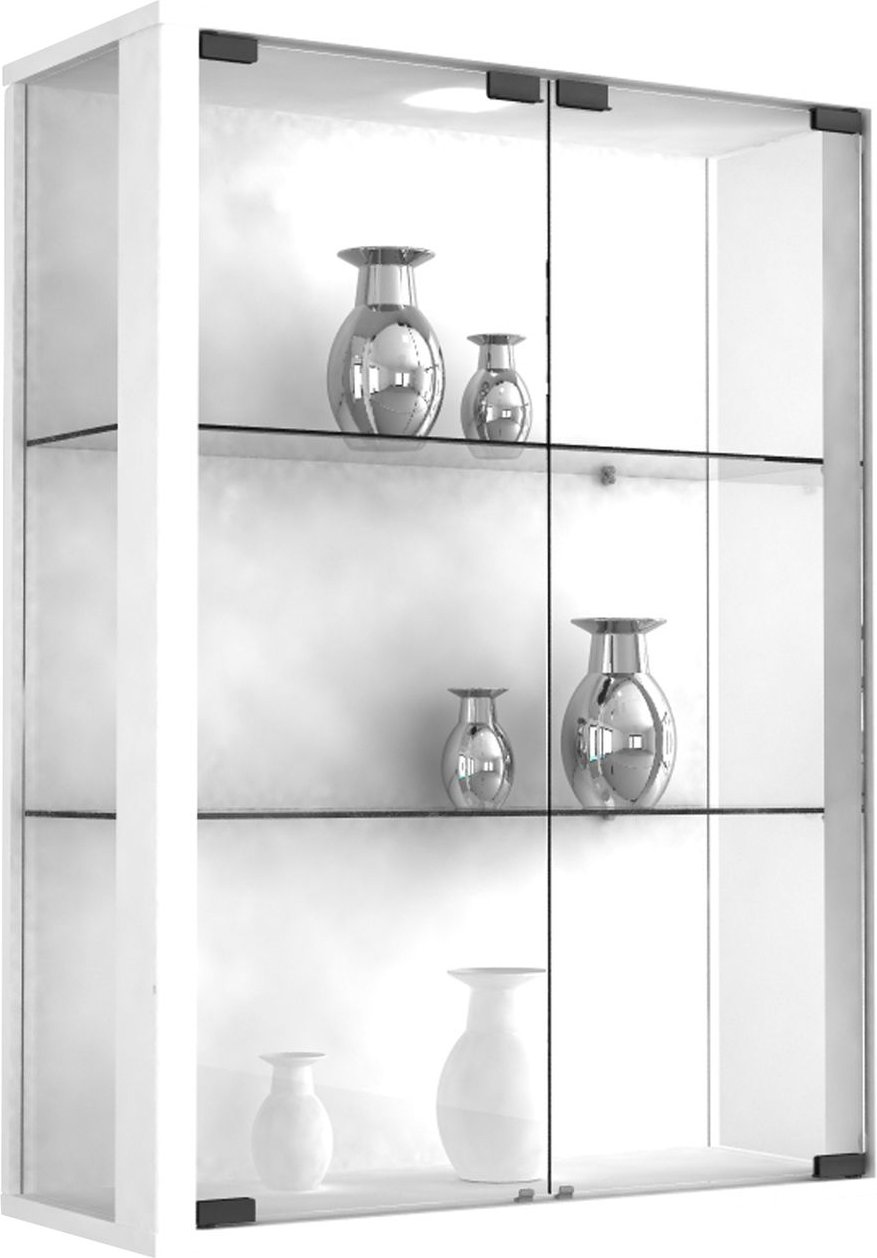 Wandvitrine "Udina" Weiß