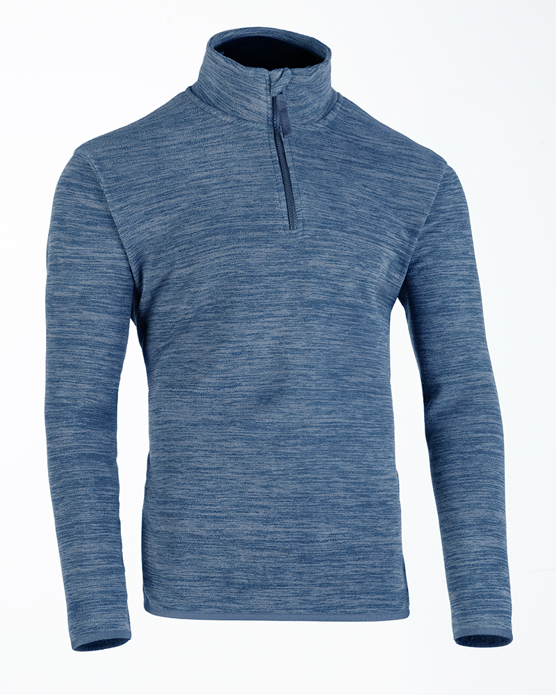 Mikrofleece-Troyer "Space Dyed" für Herren