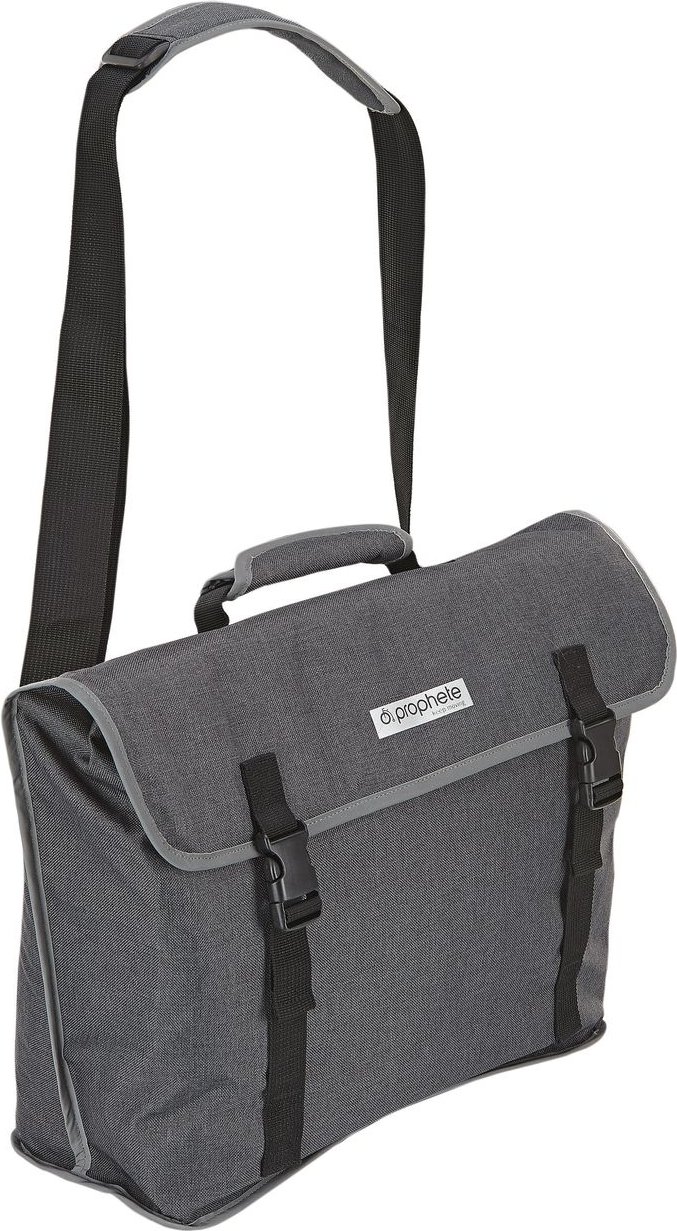 Urban Seitenpacktasche, gut geeignet für 20" Fahrräder und E-Bikes, inkl. Laptopfach,