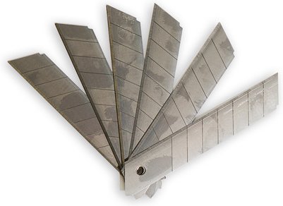 A.S. Création 10x Abbrechklinge Cutterklingen 18mm