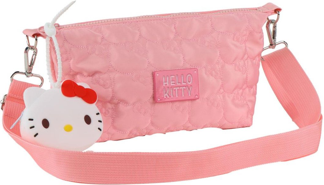 Thumbnail - Stylische Hello Kitty Tasche – Freizeit Hand- & Schultertasche