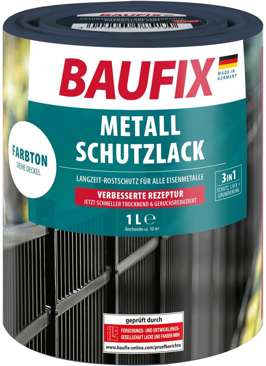 Metall-Schutzlack, Anthrazit, 2er-Set