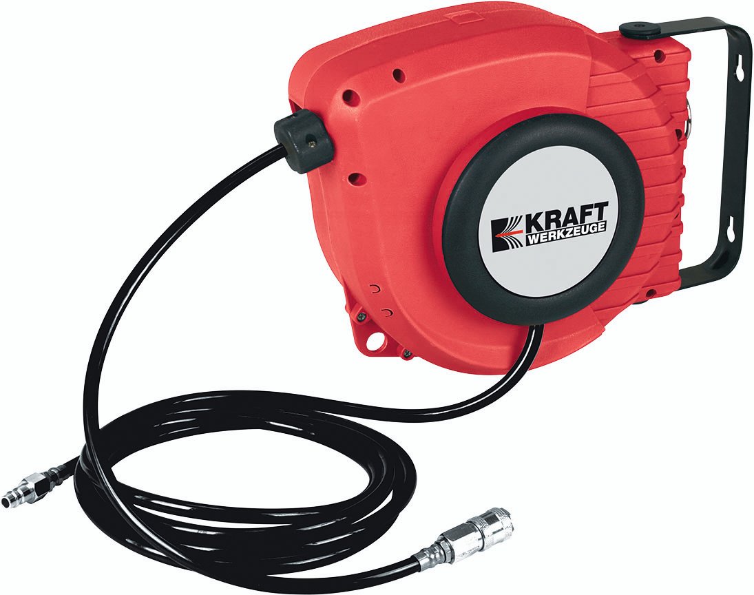 10m Druckluft-Schlauchabroller