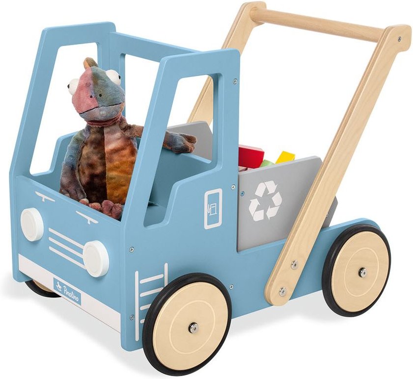Pinolino Lauflernwagen Kipplaster Fred blau