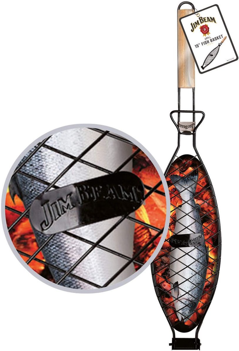 Grillkorb für große Fische