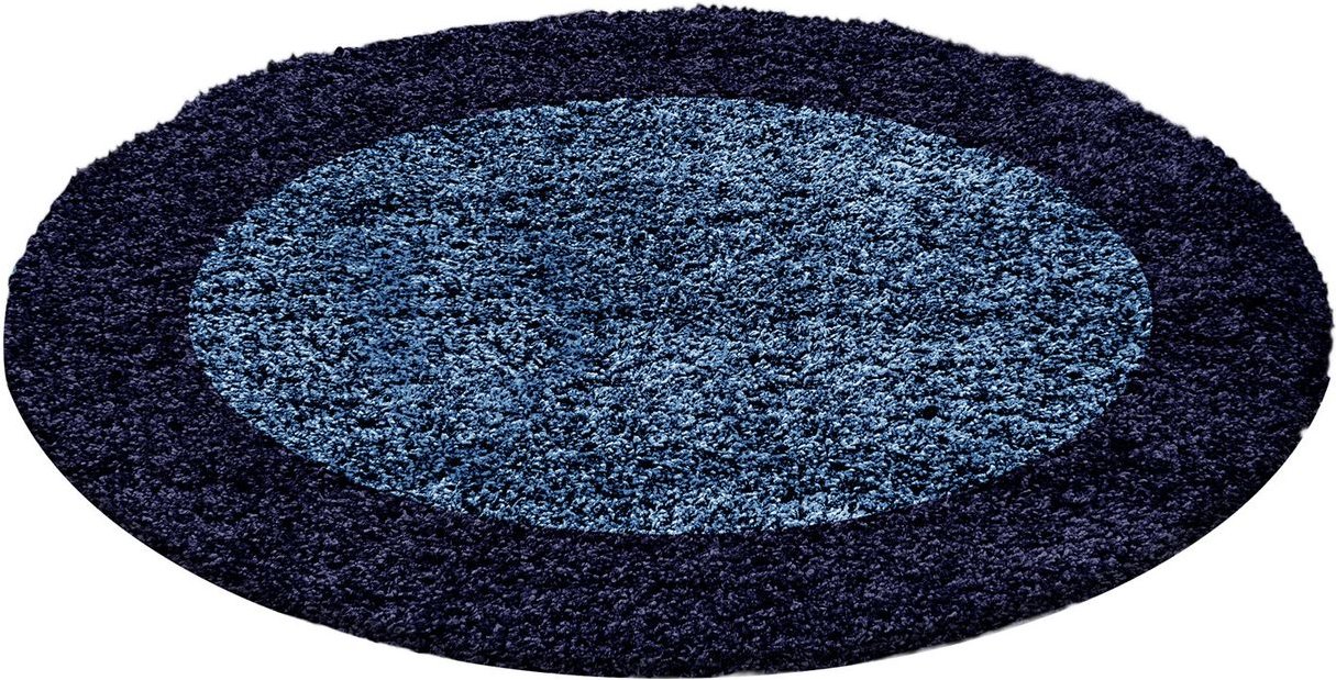 Teppich, LIFE 1503, NAVY, 160 x 160 cm