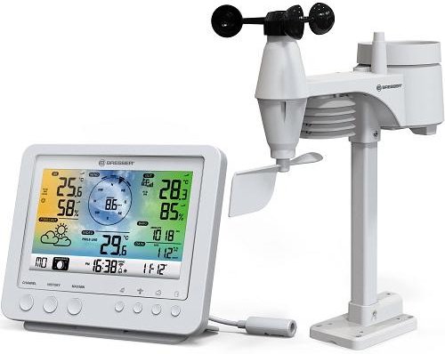 WLAN Farbwettercenter mit 5-in-1 Profi-Sensor weiß