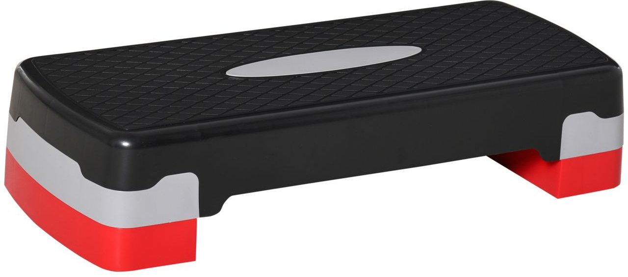 Steppbrett Aerobic Fitness Heimtrainer Stepper 2-stufig höhenverstellbar(10/15 cm) geeignet für den Heim und Bürogebrauc...