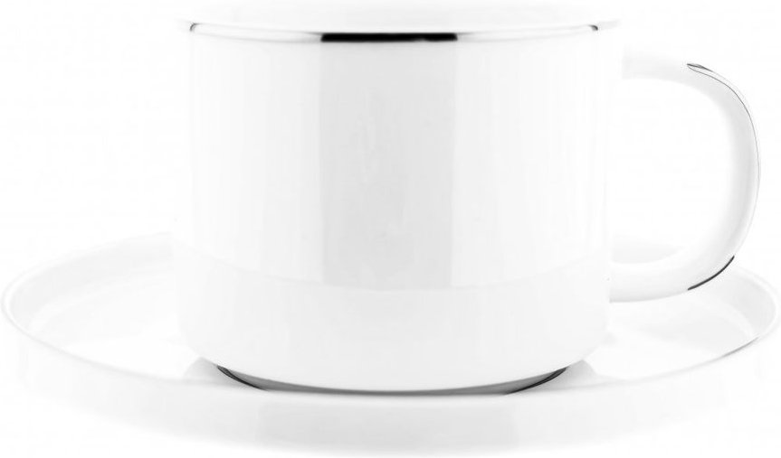 Thumbnail - Espressotasse 12 Teiliger Mokkatassen-Set aus Porzellan Mokkaservice 100 ml Gold
