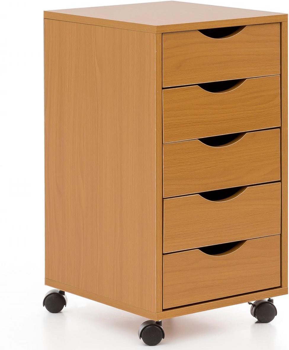 Rollcontainer 33x64x38cm Buche