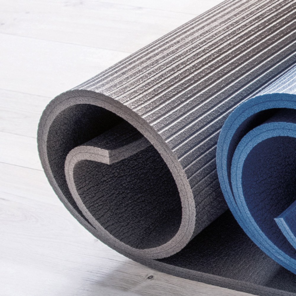 XXL- Pilates Yoga Fitnessmatte Ultrasoft-Komfort- Anthrazit