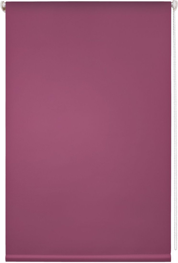 Thermo-Rollo Klemmfix, ohne Bohren, Verdunkelung - Fuchsia, 100 cm x 150 cm (B x L)