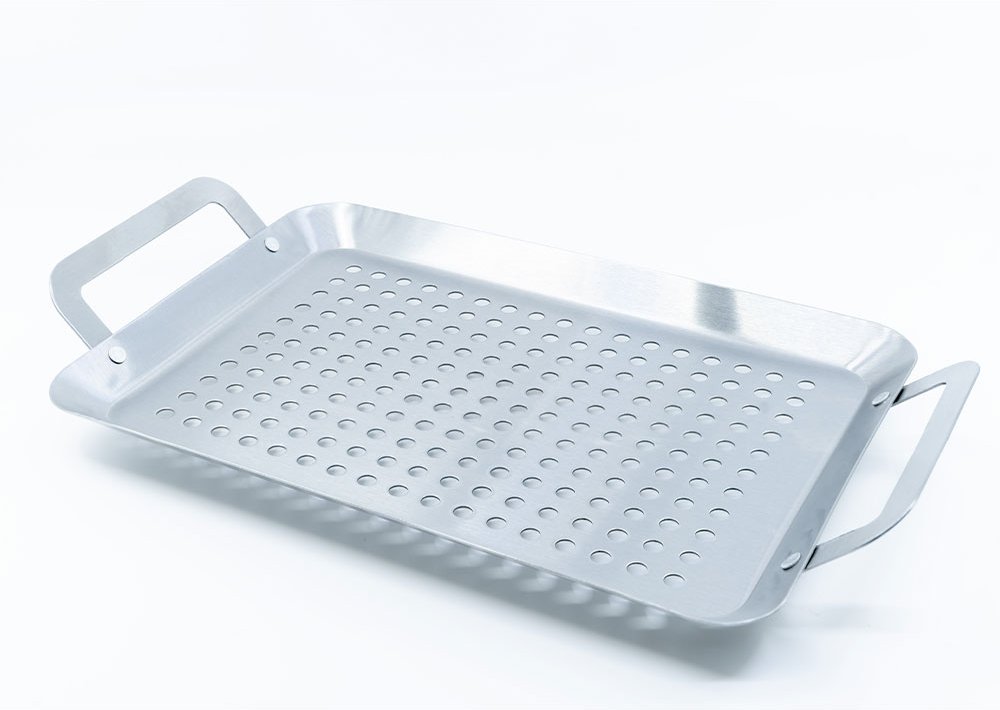 Edelstahl-Grillschale "PADELLA"