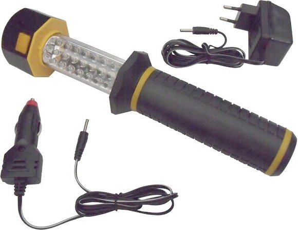 LED Lampe - Taschenlampe, ausklappbar, mit Magnet