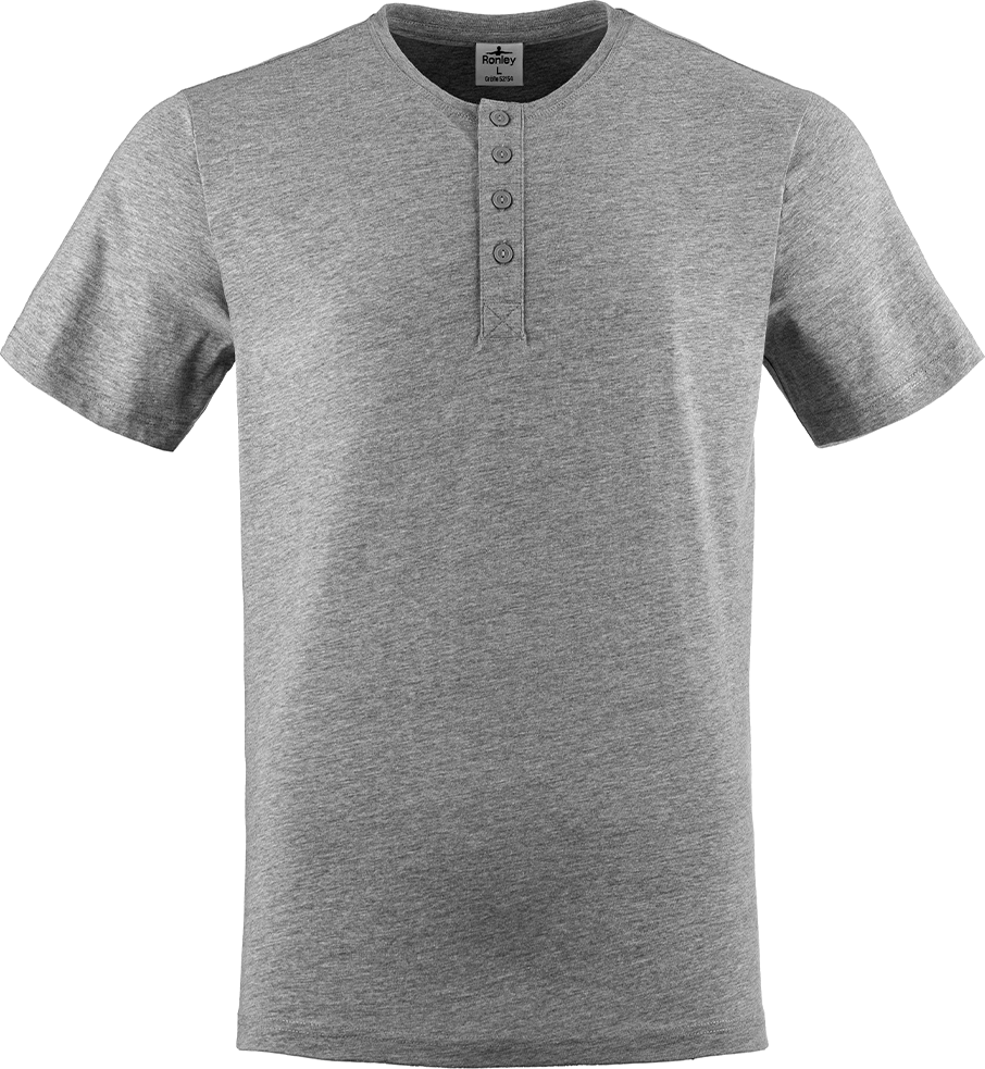 Henley-Shirt, für Herren