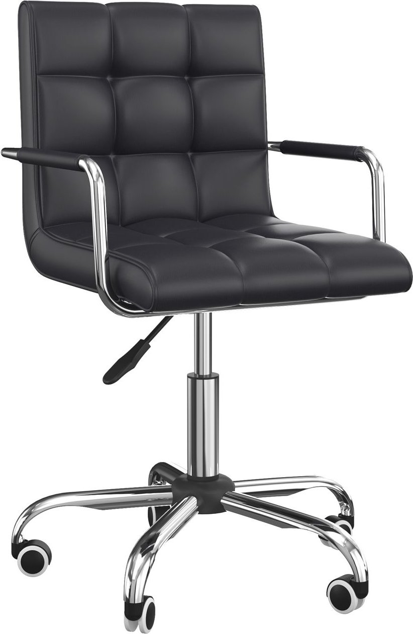 Bürostuhl Drehstuhl Kosmetikhocker Rollhocker Arbeitshocker Schwarz