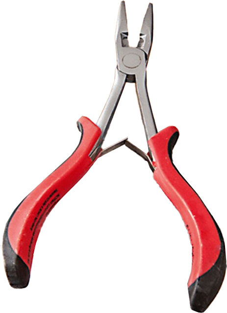 Flachrundzange, 45° gewinkelt