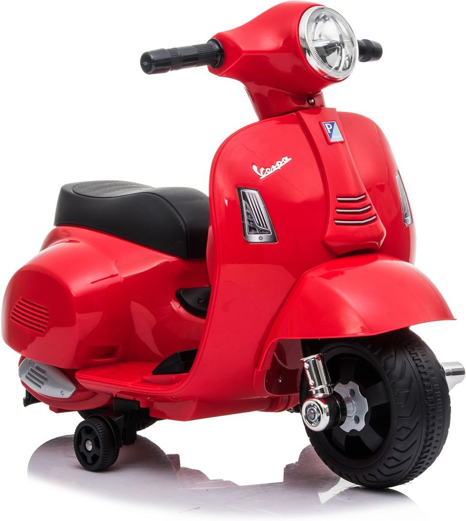 Vespa Kinder Elektrofahrzeug, Elektro Motorrad, rot