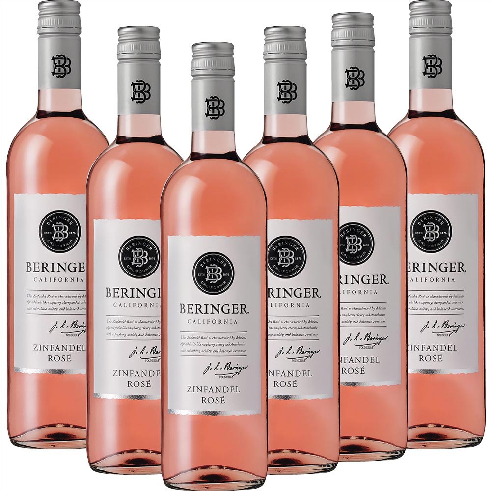 Beringer Classic Zinfandel Rosé - 6er Karton