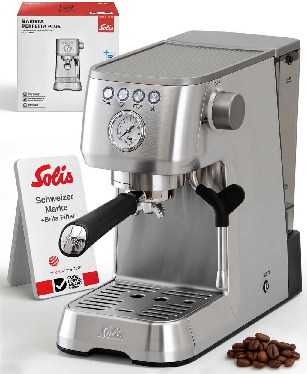 Thumbnail - Barista Perfetta Plus (Typ 1170) v2 - si halbautomatische Espressomaschine