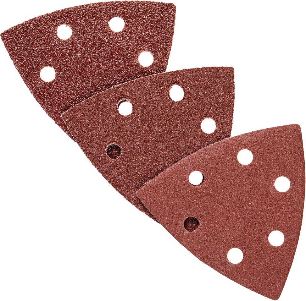 Schleifpapier, je ca. 93 x 93 x 93 mm - 50tlg.