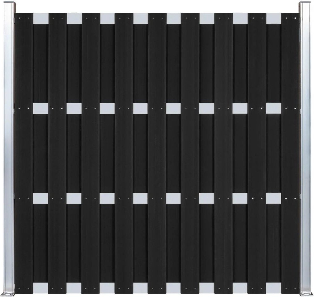 Thumbnail - WPC-Sichtschutzzaun CARMENO - 1x Element, ca. 180 x 180 cm - Schwarz