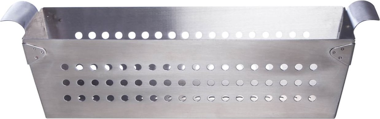 Thumbnail - Paella World Edelstahl-Grillkorb 30x13x9 cm, integrierte Griffe