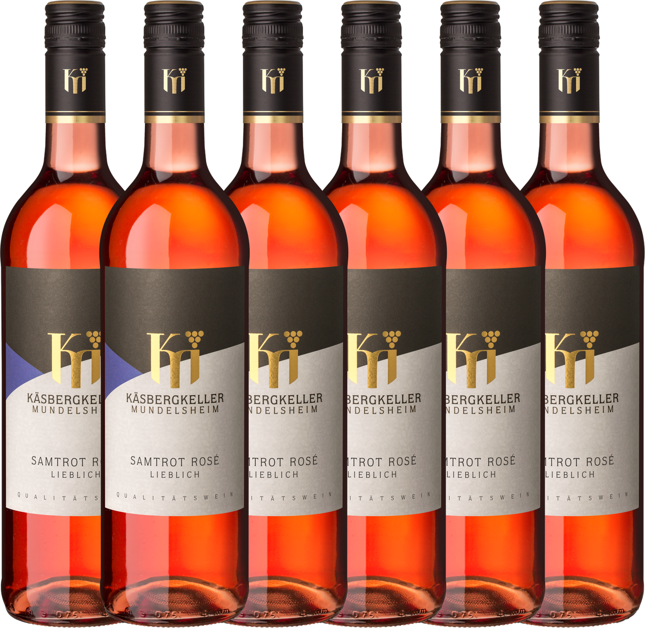 Mundelsheimer Samtrot Rosé QbA 0,75l - 6er Karton