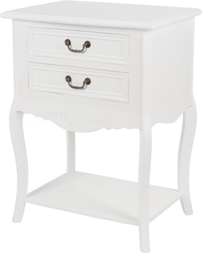 My Flair Beistelltisch "Elegance", weiß - FSC