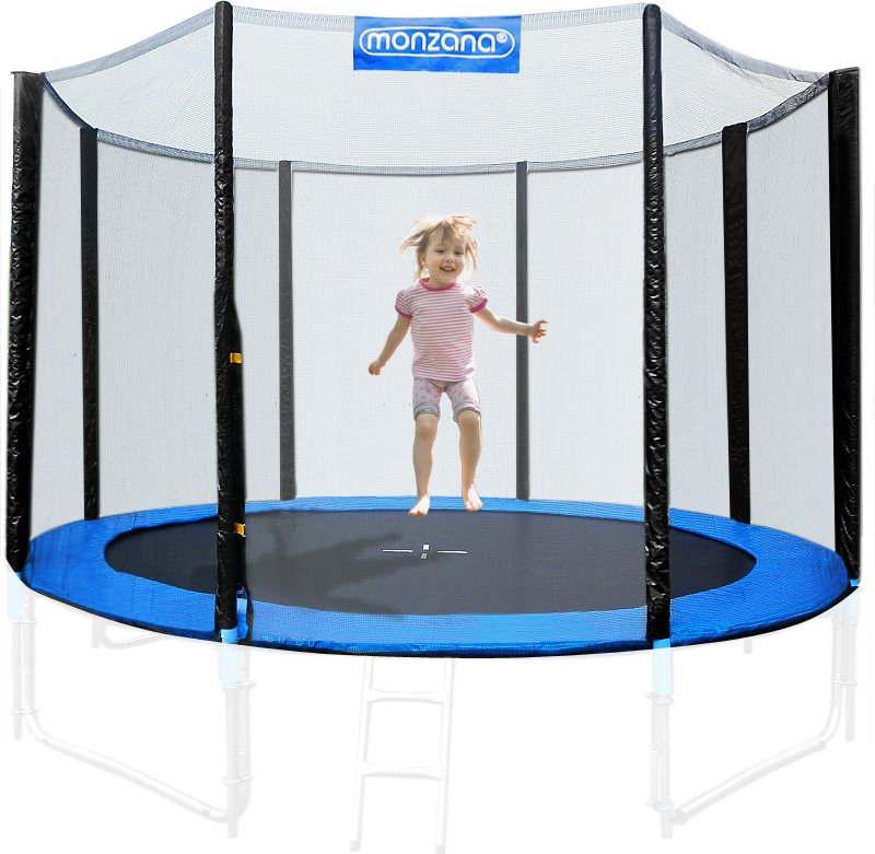 monzana Sicherheitsnetz für Trampolin Ø305cm