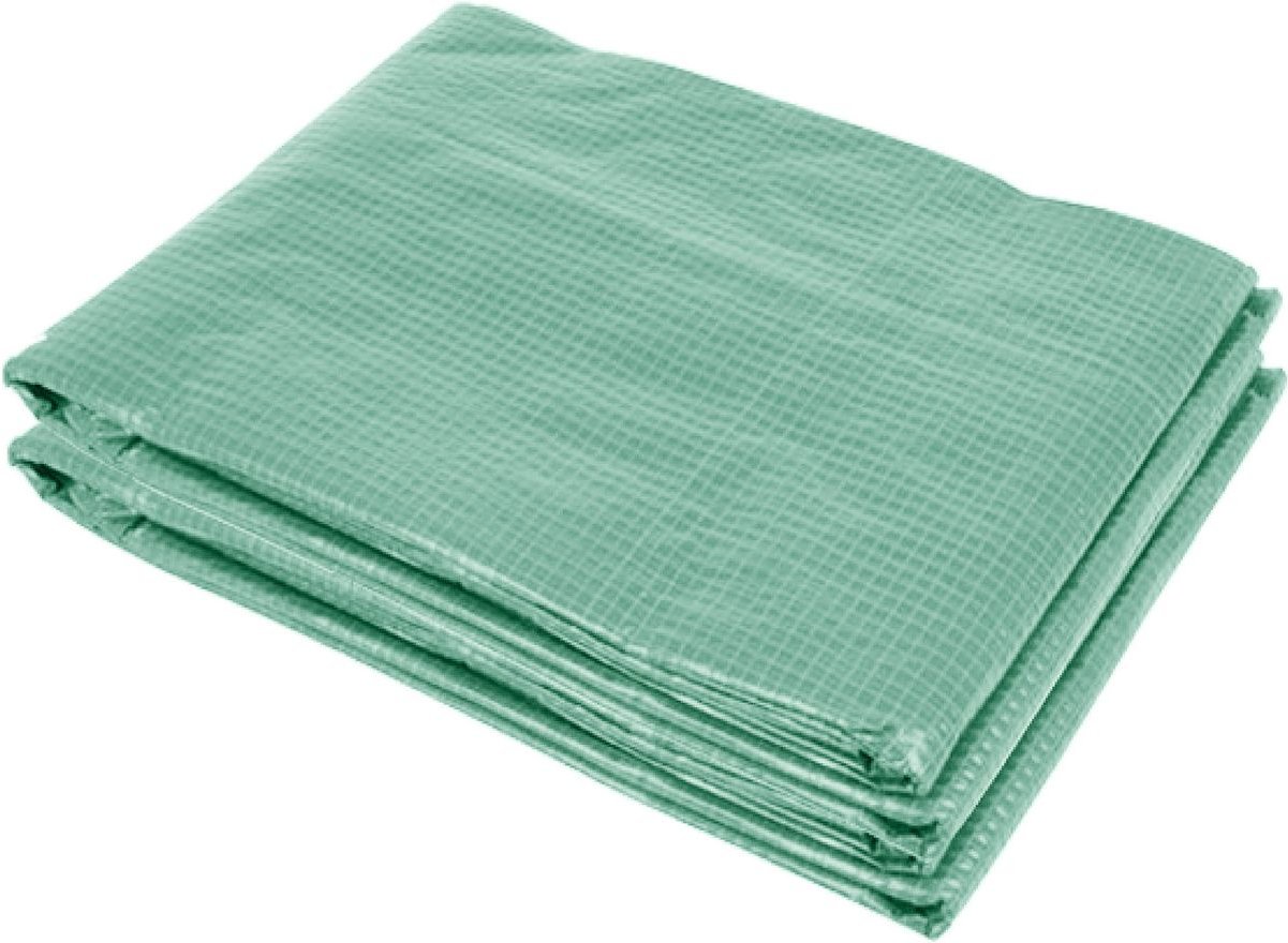 Ersatzfolie Ersatzabdeckung 300 x 300 x 200 cm mit Fronttür, 6 Fenster reißfest