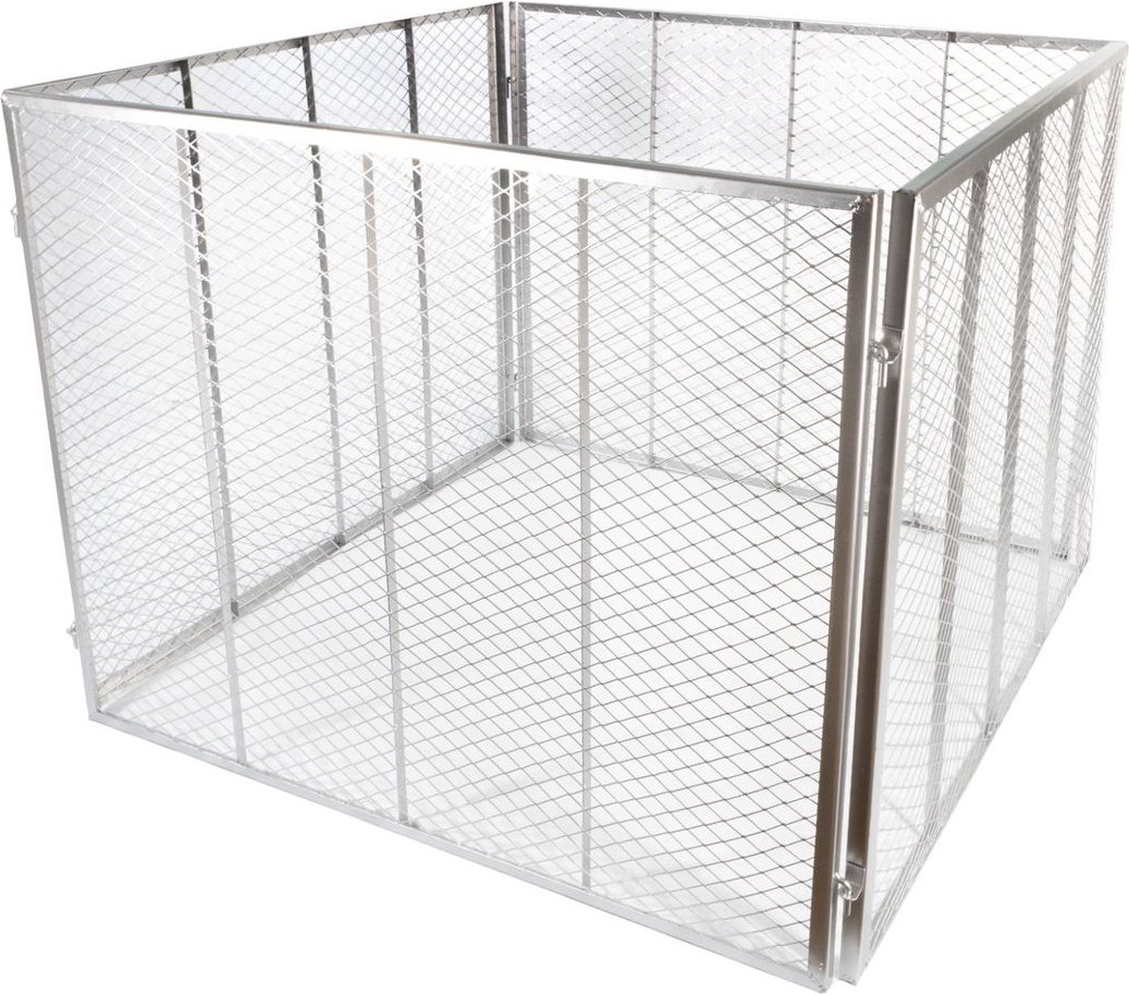 Lemodo Komposter, 800 Liter Volumen, Metallkomposter