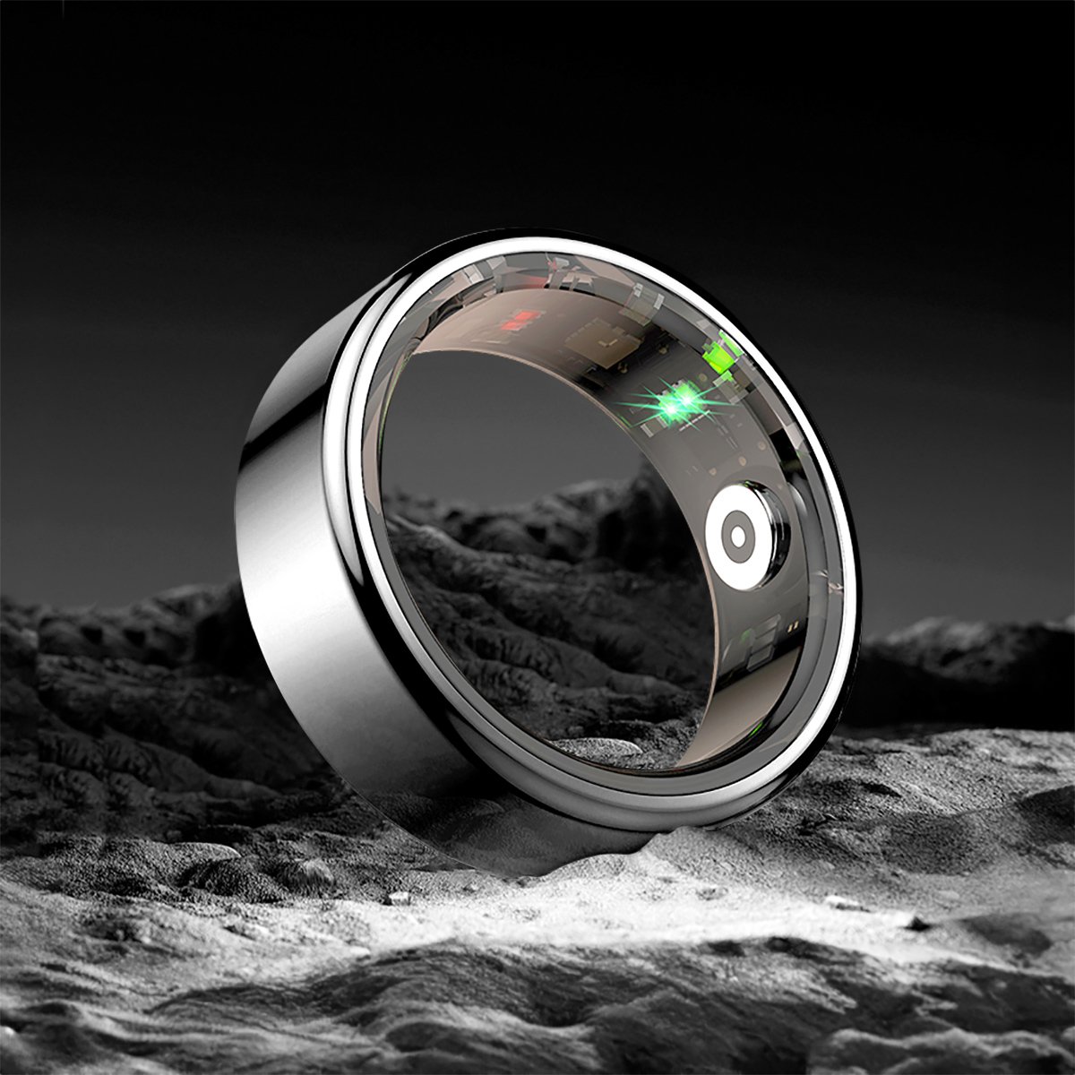 Fontastic SMART-RING „FYRI“ Ringgröße 9 schwarz