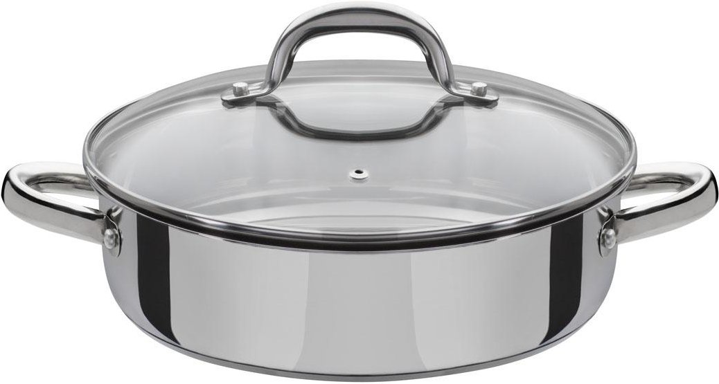 Servierpfanne Montreal mit Glasdeckel 24cm