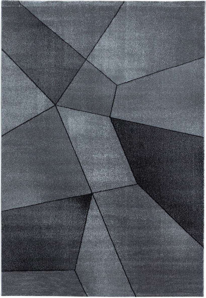Teppich, BETA 1120, GREY, 80 x 150 cm