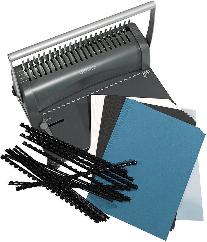 Thumbnail - Spiralbindegerät GENIE CB 850 inkl. Starter-Set