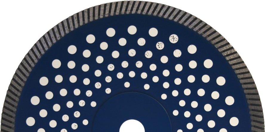 DIAMANTSCHEIBE, GESINTERT, GESCHLOSSENER RAND, Ø 125 MM