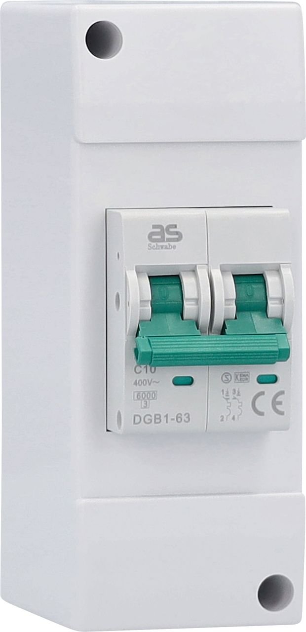 LS-Sicherungsautomat C10A 2-polig 230 V 10 A