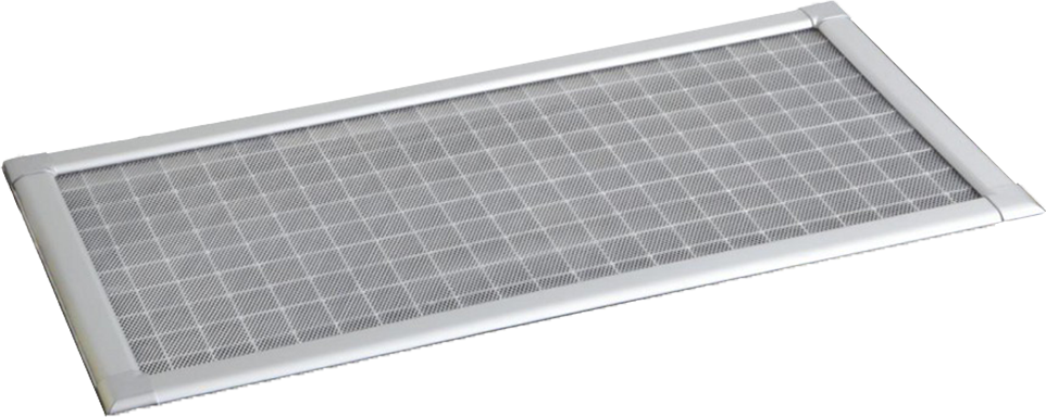 Kellerschacht-Schutzgitter PROFI - ca. 115 x 60 cm ,Alu eloxiert