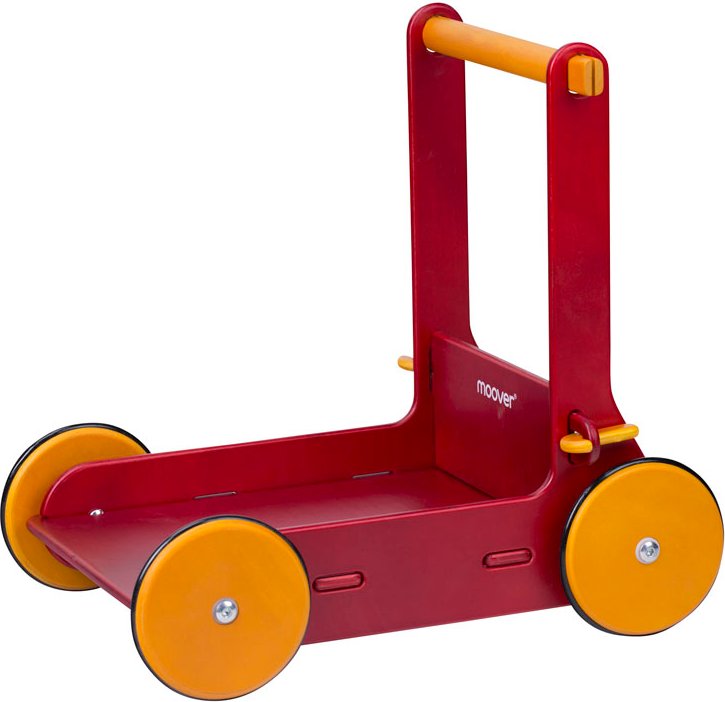 Baby Lauflernwagen (rot) / baby-walker red