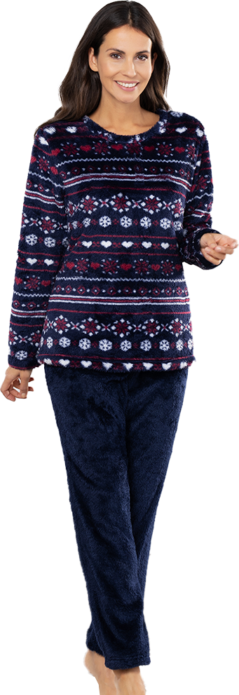 Coral-Fleece-Schlaf-/ Hausanzug