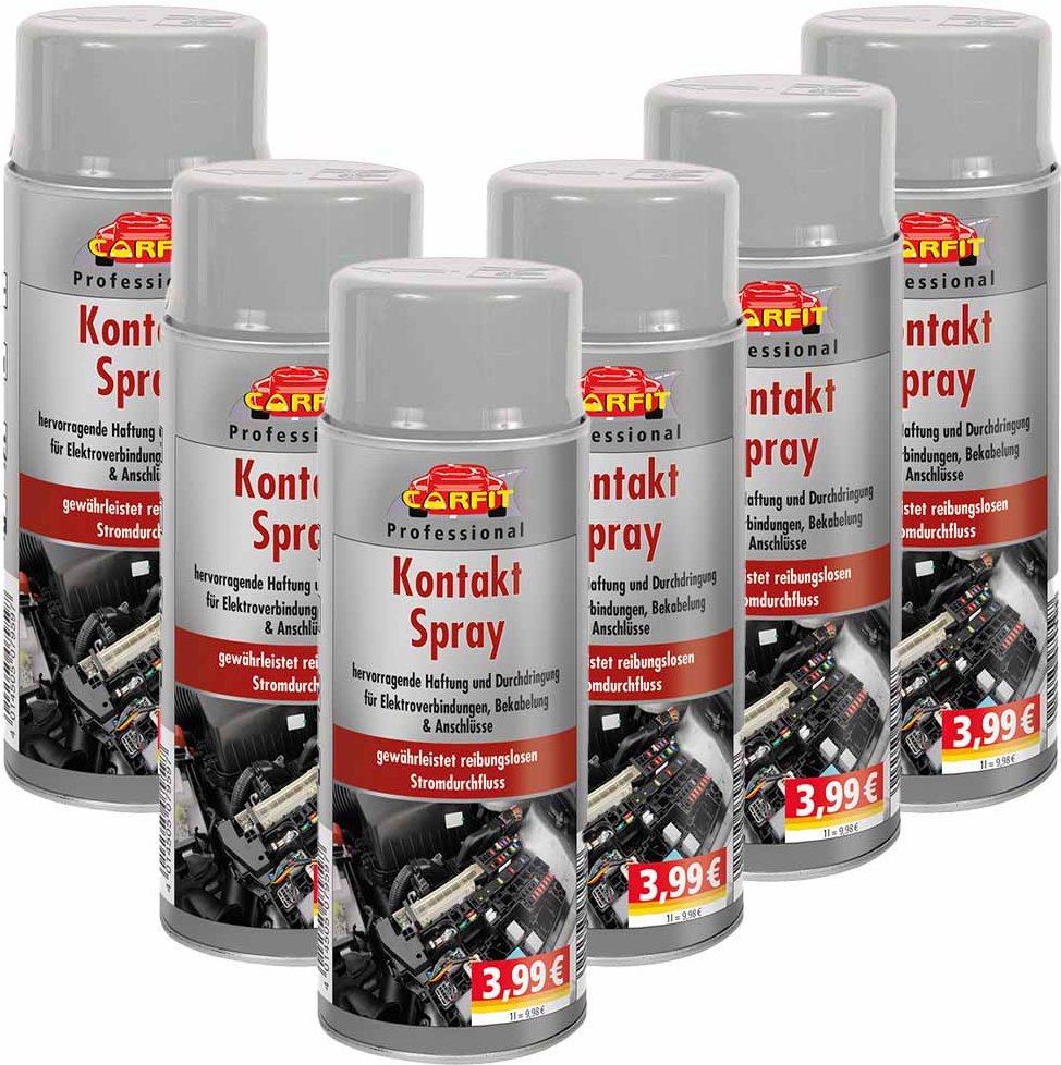 Kontaktspray 400 ml 6er-Set