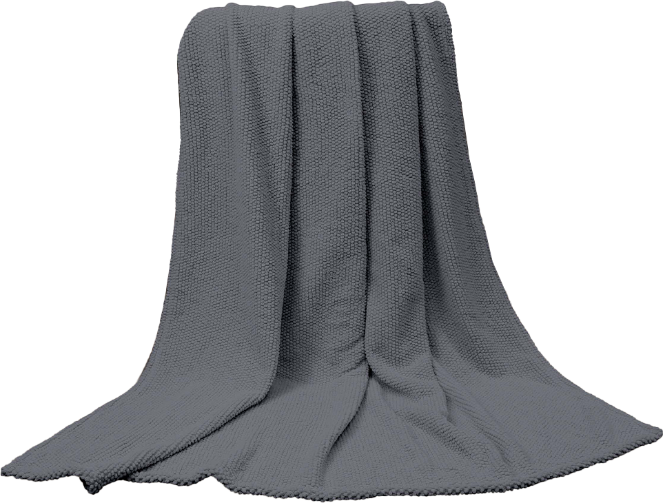 Kuscheldecke Jacquard "Popcorn Bubble" - ca. 130 x 170 cm